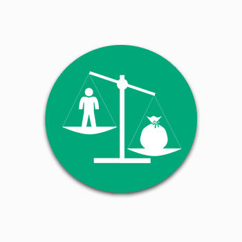 Calcul indemnisation : un pictogramme