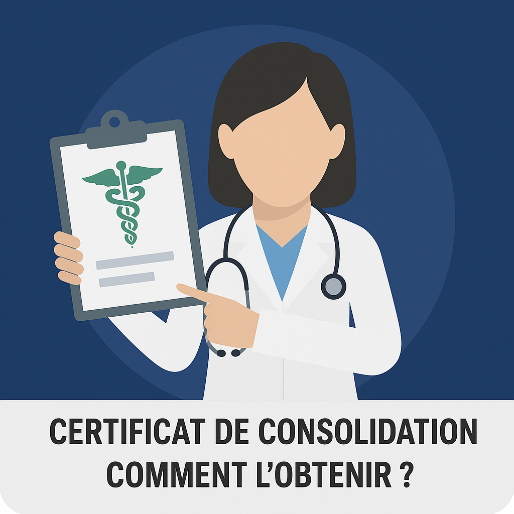 certificat de consolidation médicale